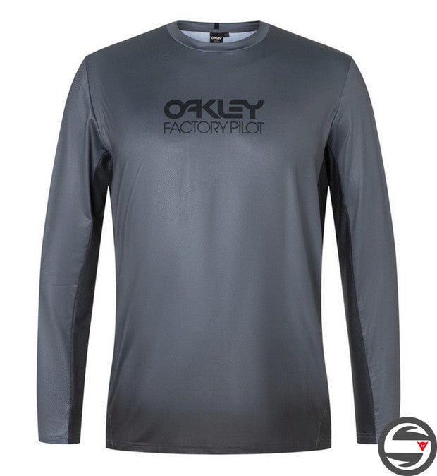 FOA406779 05P MAVEN COAST LS JERSEY 2.0 GRADIENT BLACK GREY