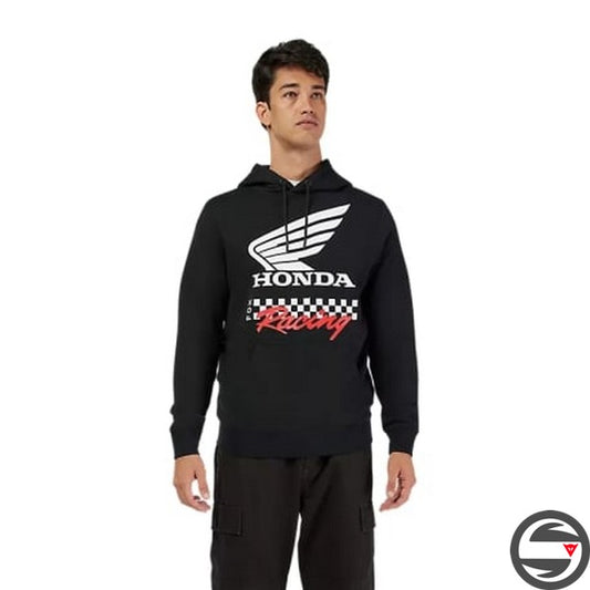 34698-001 HOODIE HONDA FLEECE BLACK PO FOX