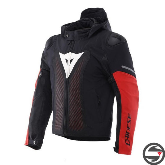 SUPER SPRINT AIR TEX JACKET 858 BLACK WHITE RED