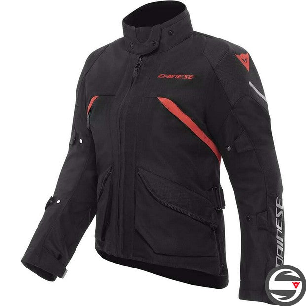 TEMPEST 4 D-DRY WMN JACKET 684 BLACK RED