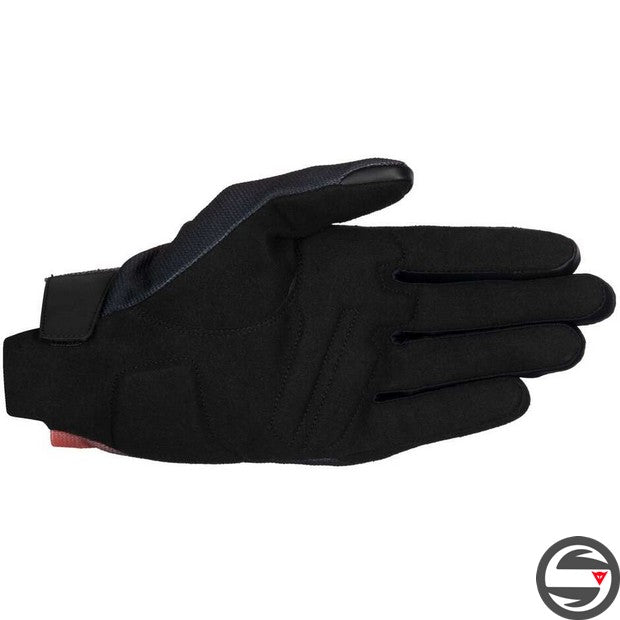 REEF V2 GLOVES 1321 BLK RED FL WHITE