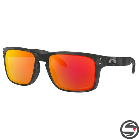 OAKL Z 9102-E955 HOLBROOK BLACK CAMO PRIZM RUBY
