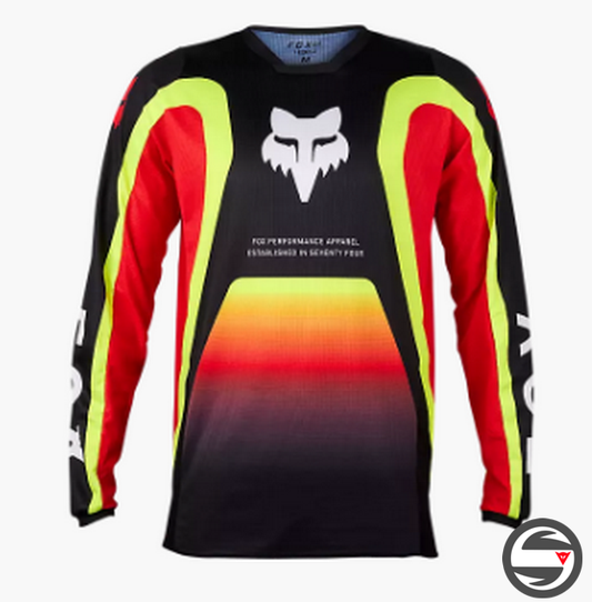 31275-017 FOX 180 BALLAST JERSEY BLACK-RED