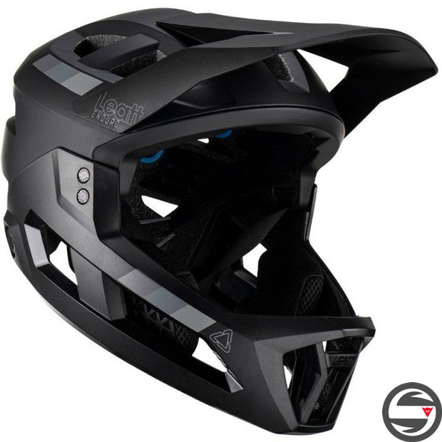 LEATT HELMET MTB JR ENDURO 2.0 V23 NERO OPACO MATT BLACK