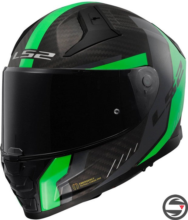 FF811 VECTOR 2 CARBON GRID MATT FLUO GREEN