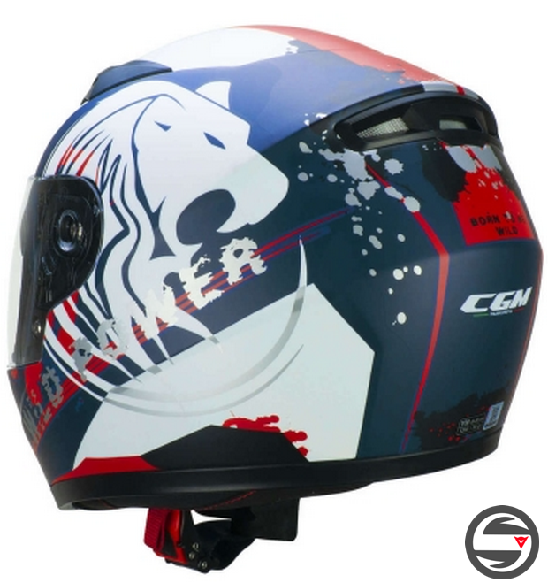 265G LUCKY WILD BLU BIANCO INTEGRALE JUNIOR