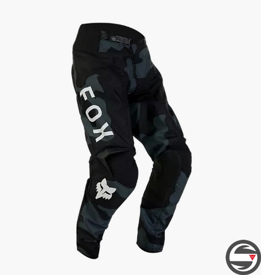 33720-247 180 BNKR PANT BLACK CAMO FOX