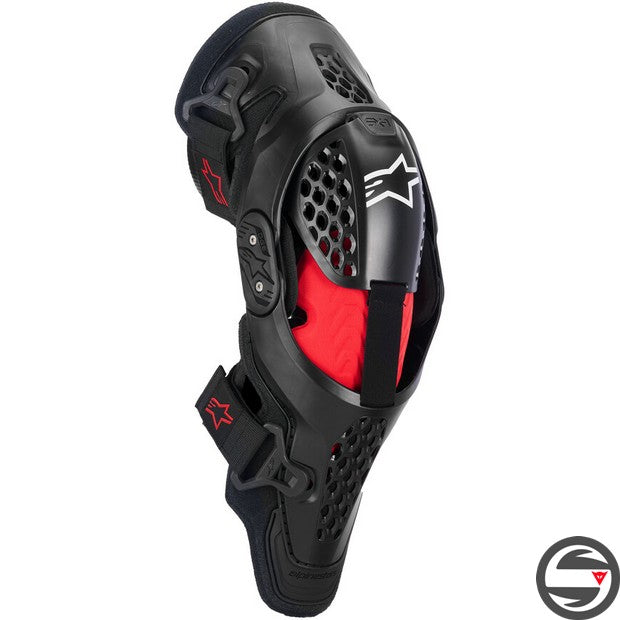 6500326 1498 SX-1 PLASMA KNEE PROTECTOR BLK RED COOL GR