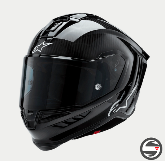 SUPERTECH R10 1902 SOLID BLACK CARBON M&G ECE DOT FIM