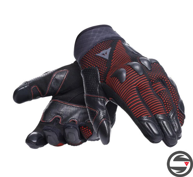 UNRULY ERGO-TEK GLOVES 628 BLK RED