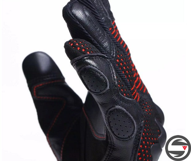 UNRULY ERGO-TEK GLOVES 628 BLK RED