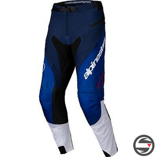 3720125 PRO-DURA PANTS 7174 NAVY BRIGHT BLUE WHITE