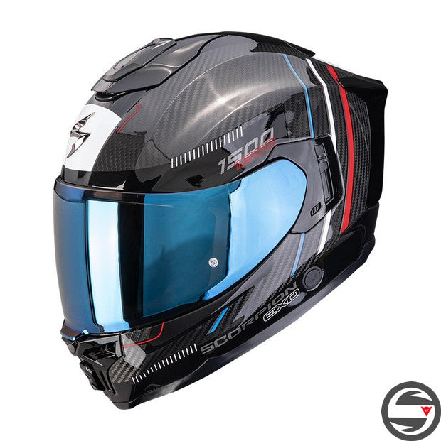 EXO-1500 CARBON AIR ZITY NERO ROSSO BLU