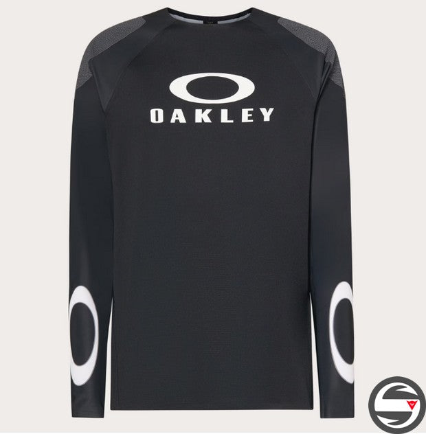 FOA406792 02E SEEKER EDGE LS JERSEY BLACKOUT