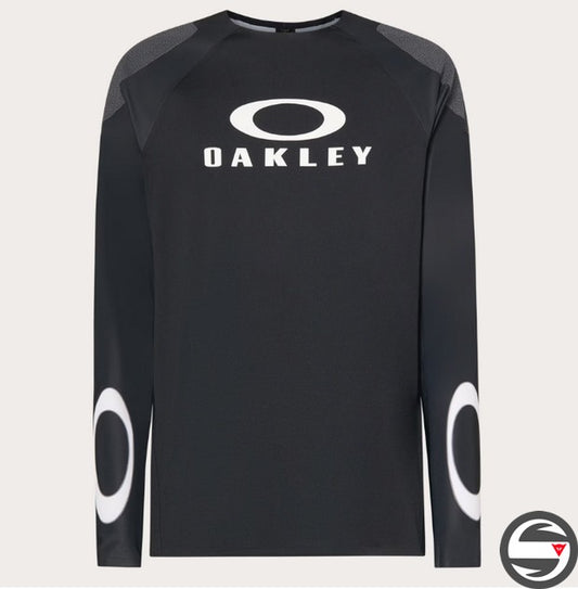 FOA406792 02E SEEKER EDGE LS JERSEY BLACKOUT