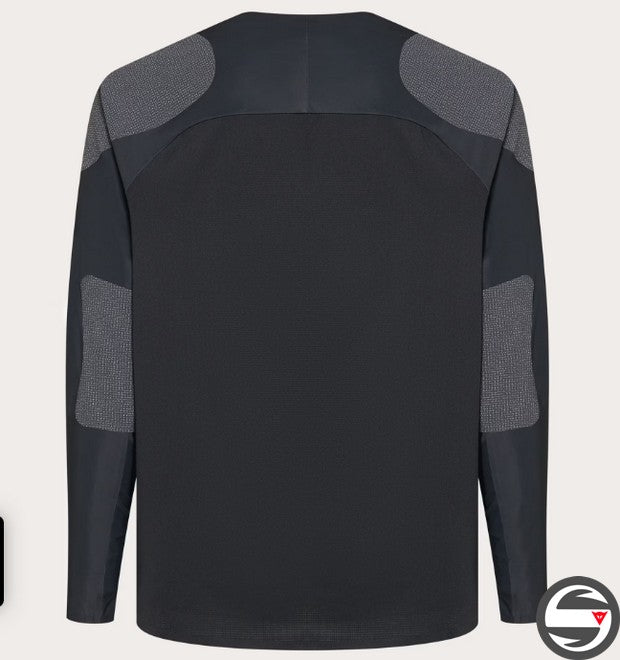 FOA406792 02E SEEKER EDGE LS JERSEY BLACKOUT