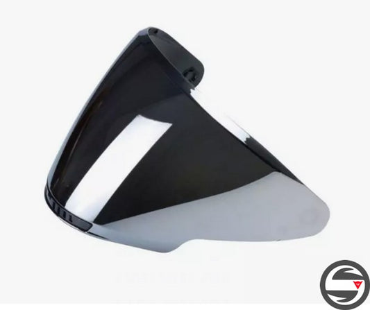 OF600 COPTER VISOR IRIDIUM SILVER