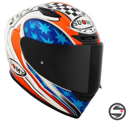 TRACK-1 TROY BAYLISS BIANCO BLU REPLICA 2002