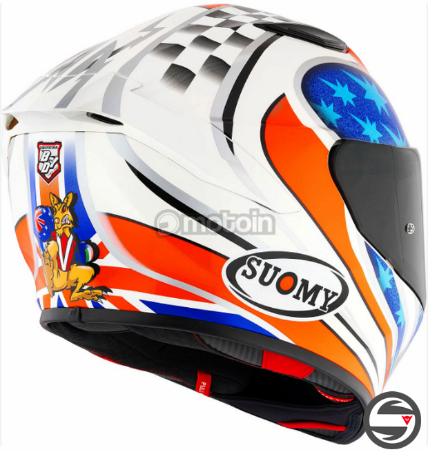 TRACK-1 TROY BAYLISS BIANCO-BLU REPLICA 2002