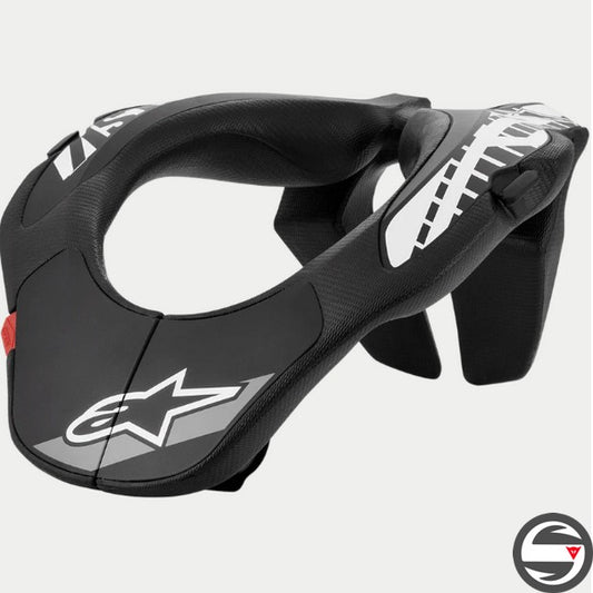 YOUTH NECK SUPPORT 12 BLACK WHITE