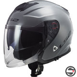 OF521 INFINITY JET HELMET NARDO GREY GLOSS