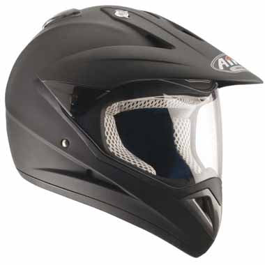 AIROH S4 CON VISIERA NERO OPACO