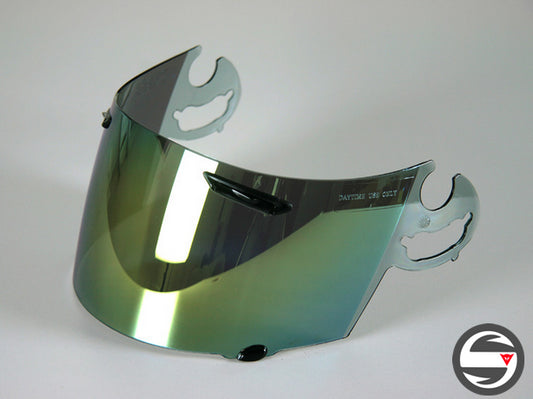 ARAI AR9310 VISIERA SAL CHASER/RX7/VIPER MIRROR GOLD VISOR