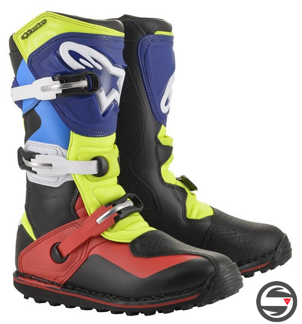 TECH-T (1375) BLACK RED BLUE YELLOW FLUO NEW TECH T