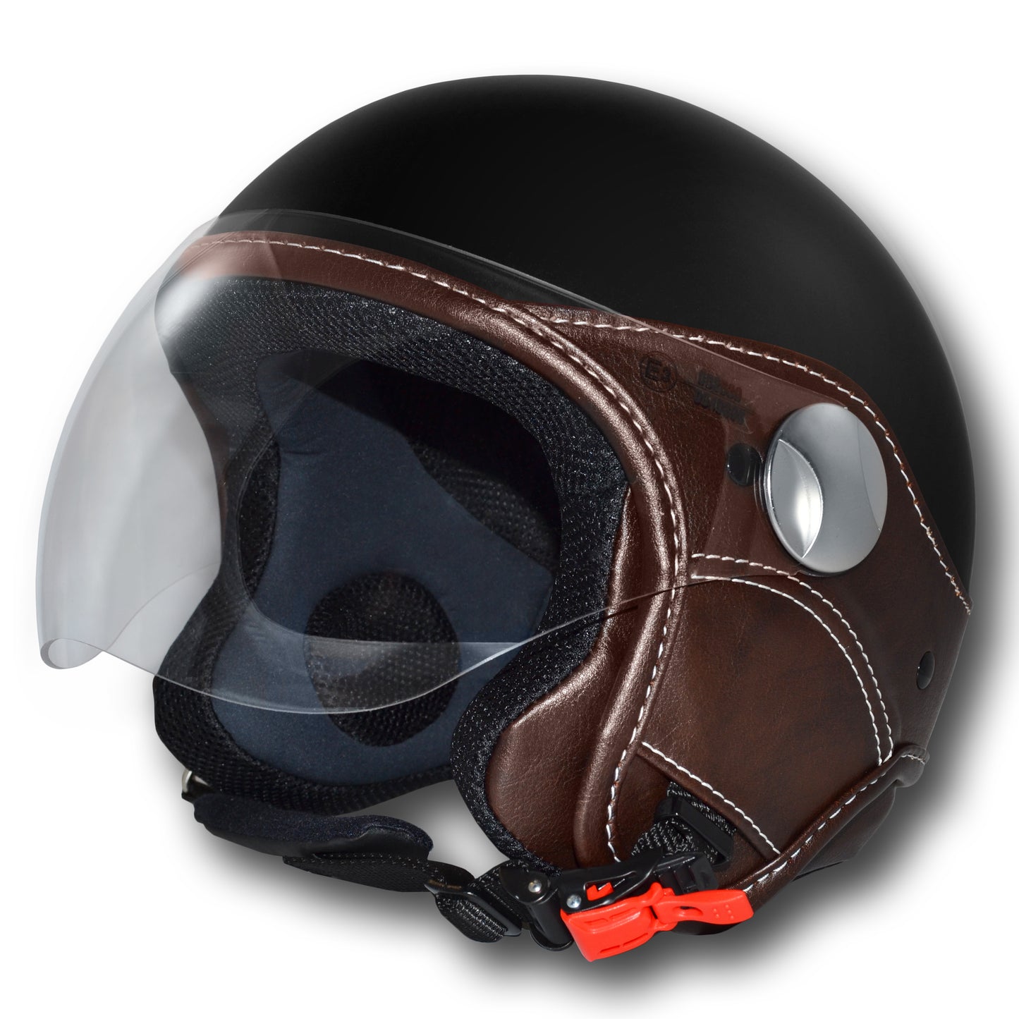 DJET LS VISION VISOR NERO OPACO TESTA DI MORO NEW MAX