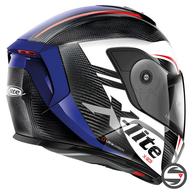 X-903 ULTRA CARBON MAVEN 042 BLUE BLACK WHITE RED