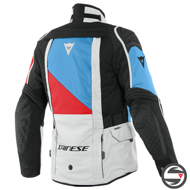 GORE D-EXPLORER 2 GORE-TEX JACKET 80C GLACIER GRAY BLUE RED