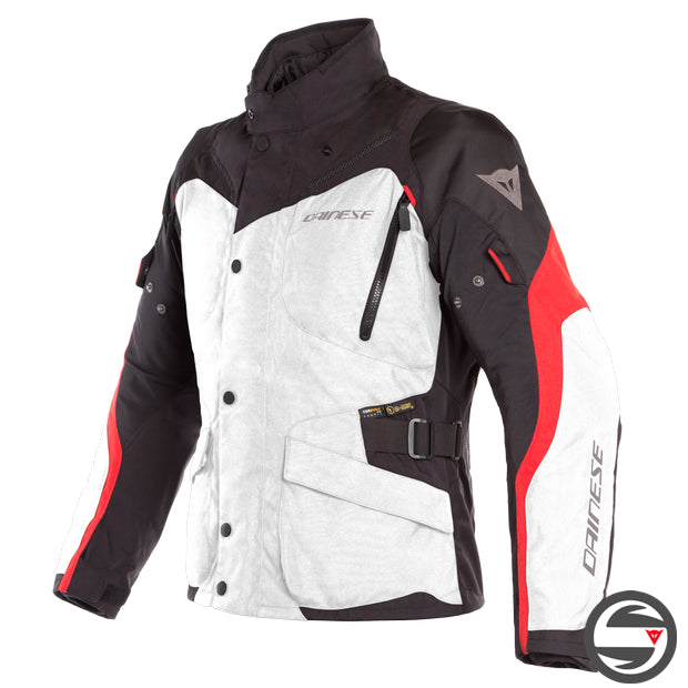 D-DRY TEMPEST 2 JACKET 02A LIGHT-GRAY BLACK RED