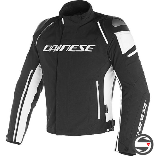 RACING 3 D-DRY JACKET 948 BLACK WHITE