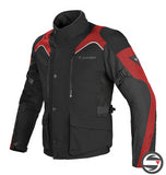 D-DRY TEMPEST JACKET 684 BLACK RED