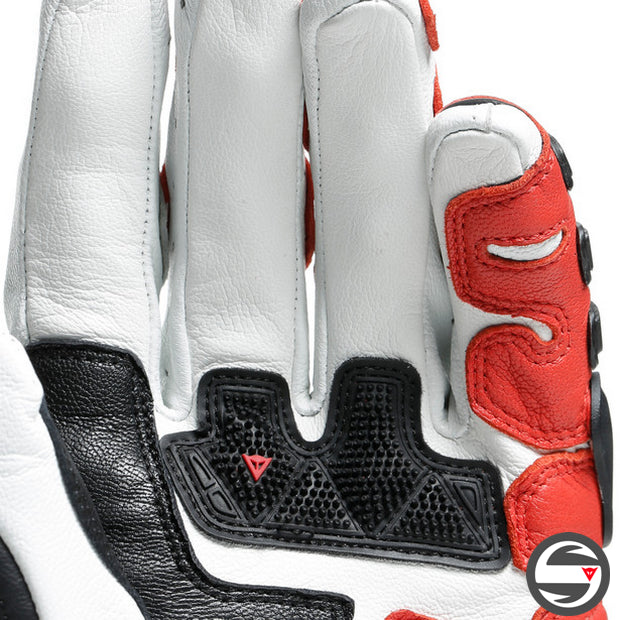 PELLE DRUID 3 GLOVES A66 BLACK WHITE LAVA-RED