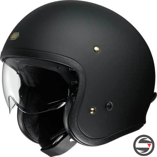 SHOEI J-O MATT BLACK JET HELMET JO J.O