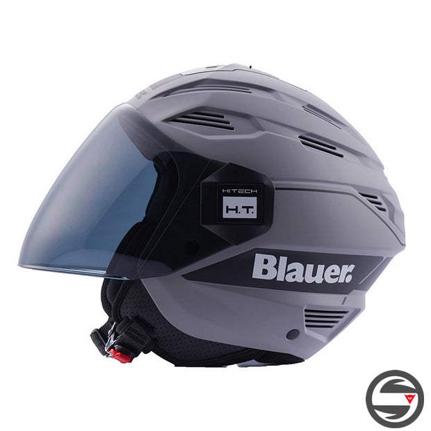 BLAUER BRAT JET HELMET H118 GREY MATT BLACK