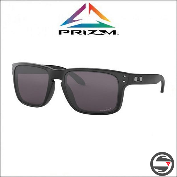 OAKL Z 9102-E855 HOLBROOK MATT BLACK PRIZM GREY