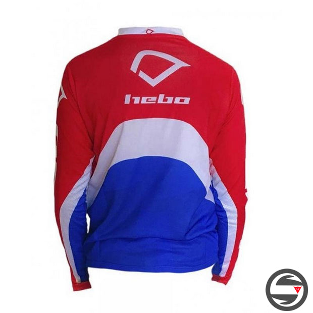 HE2137R MAGLIA TRIAL HEBO PRO JUNIOR RED BLUE