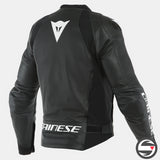 SPORT PRO PERF. LEATHER JACKET 622 BLACK WHITE