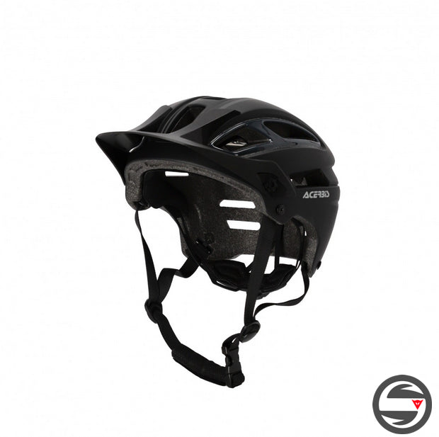 CASCO BICI BIKE HELMET DOUBLEP 319 NERO GRIGIO