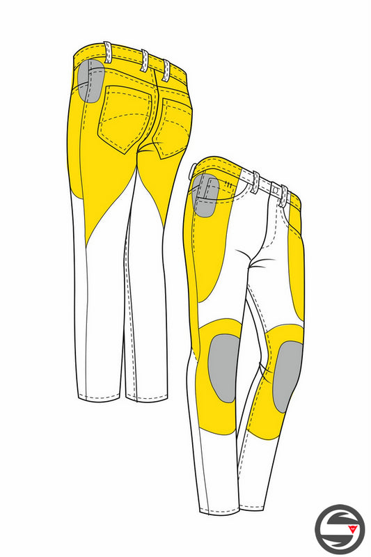 JEANS CAFERACER BLACK CINTURA INCL (AAA) TWARON/COOLMAX LEGEND (CAFN20)