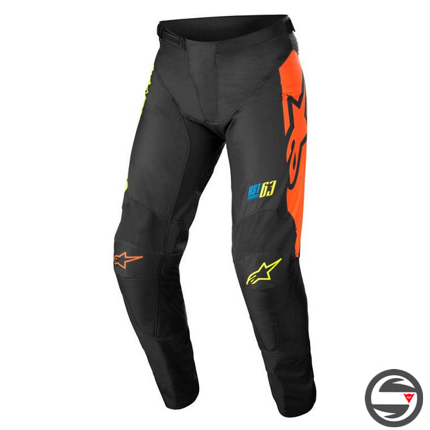 ALPINES. RACER COMPASS PANTS 1534 BLACK YELLOW (3722122)