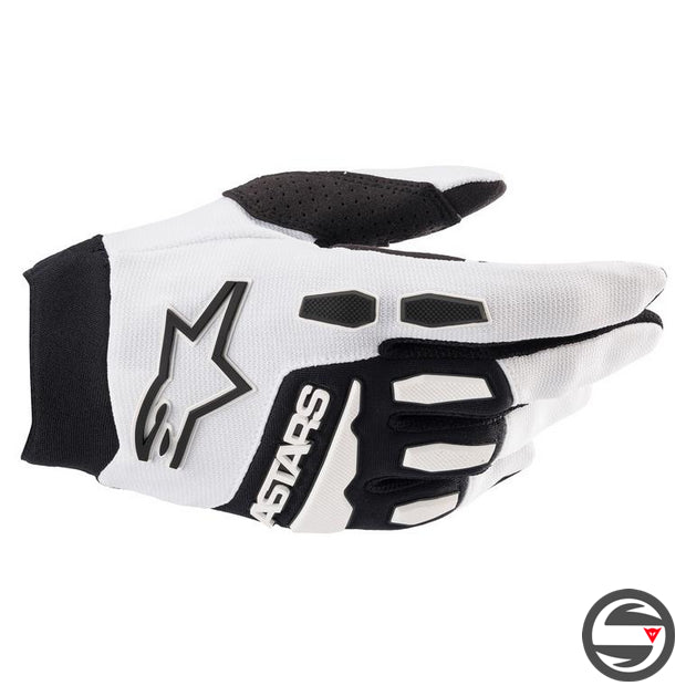 FULL BORE GLOVES 21 WHITE BLACK