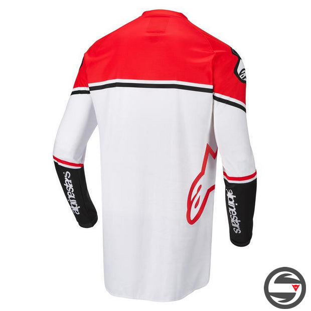 ALPINES. RACER FLAGSHIP JERSEY 2310 WHITE RED (3761322)