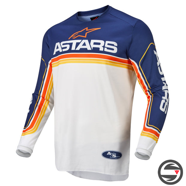 ALPINES. FLUID SPEED JERSEY 7084 DARK BLUE OFF WHITE (3762622)