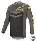 ALPINES. FLUID SPEED JERSEY 9350 GRAY YELLOW (3762621)