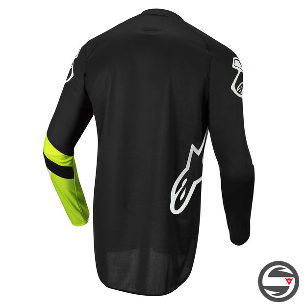 ALPINES. FLUID CHASER JERSEY 155 BLACK YELLOW (3762422)