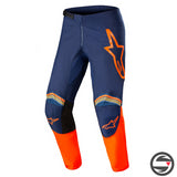 ALPINES. FLUID SPEED PANTS 7144 DARK BLUE ORANGE (3722622)