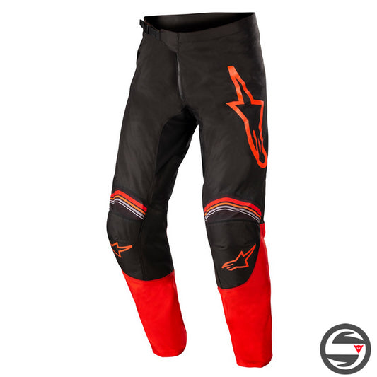 ALPINES. FLUID SPEED PANTS 1303 BLACK RED (3722622)